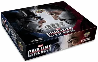 Captain America Civil War wax box