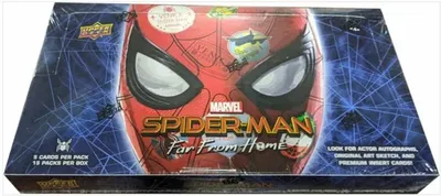 Spider-Man Far From Home wax box