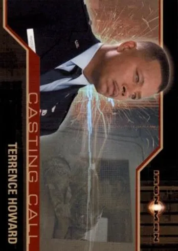 James Rhodes best rookie card - Terrence Howard - Iron Man