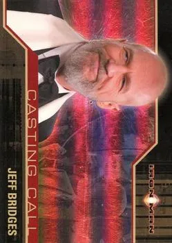 Obadiah Stane best rookie card - Jeff Bridges - Iron Man