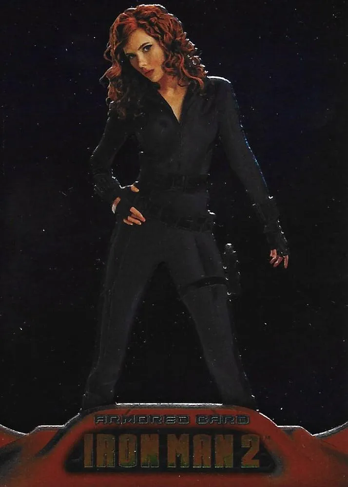 Black Widow debut card - Scarlett Johansson - Iron Man 2