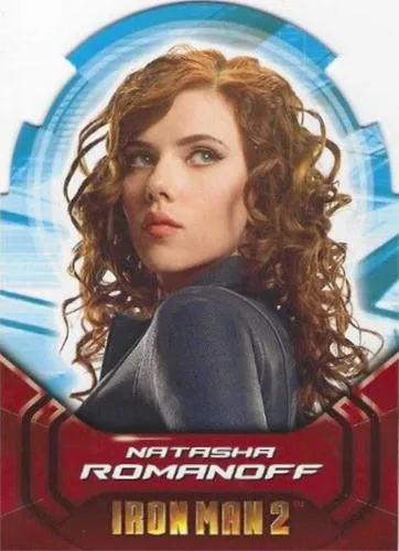 Natasha Romanoff debut card - Scarlett Johansson - Iron Man 2