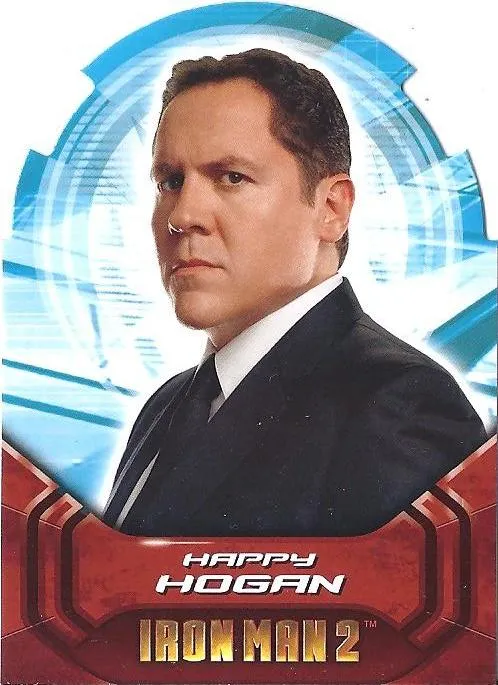 Jon Favreau as Happy Hogan best rookie card - Iron Man 2