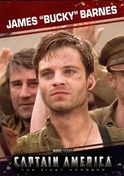 Winter Soldier / Bucky Barnes debut card - Sebastian Stan - Captain America The First Avenger