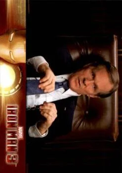 William Sadler as President Ellis best rookie card - Iron Man 3