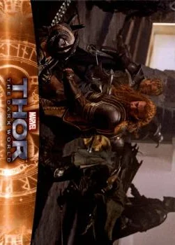 Fandral base set rookie card - #43 Thor: The Dark World