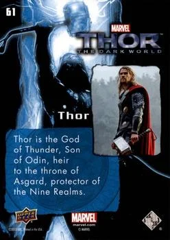 Thor - Chris Hemsworth - back