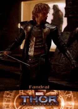 Fandral best rookie card - Zachary Levi - Thor: The Dark World