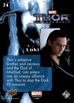 Loki - Tom Hiddleston - back