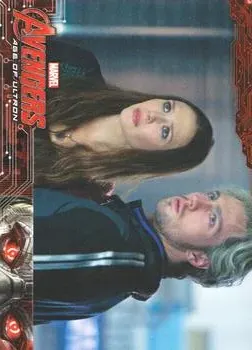 Quicksilver / Pietro Maximoff debut card - Aaron Taylor-Johnson - Avengers Age of Ultron