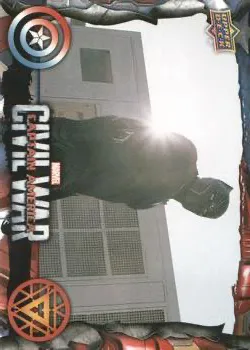 Black Panther debut card - Chadwick Boseman - Captain America Civil War