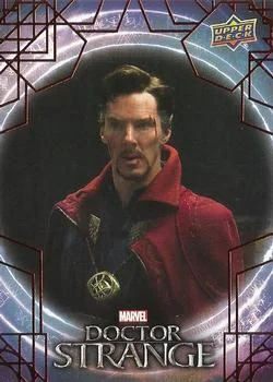 Benedict Cumberbatch as Doctor Strange debut card - Doctor Strange