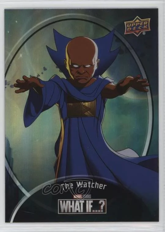 The Watcher debut card - Jeffrey Wright - Marvel Studios 2022