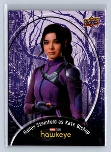 Hawkeye debut card - Hailee Steinfeld - Marvel Studios 2022
