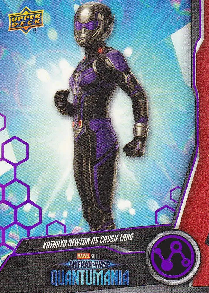 Cassie Lang debut card - Kathryn Newton - Ant-Man and the Wasp Quantumania Weekly