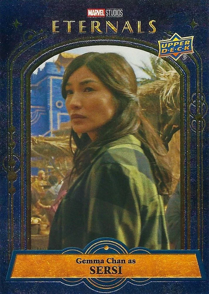 Sersi debut card - Gemma Chan - Eternals