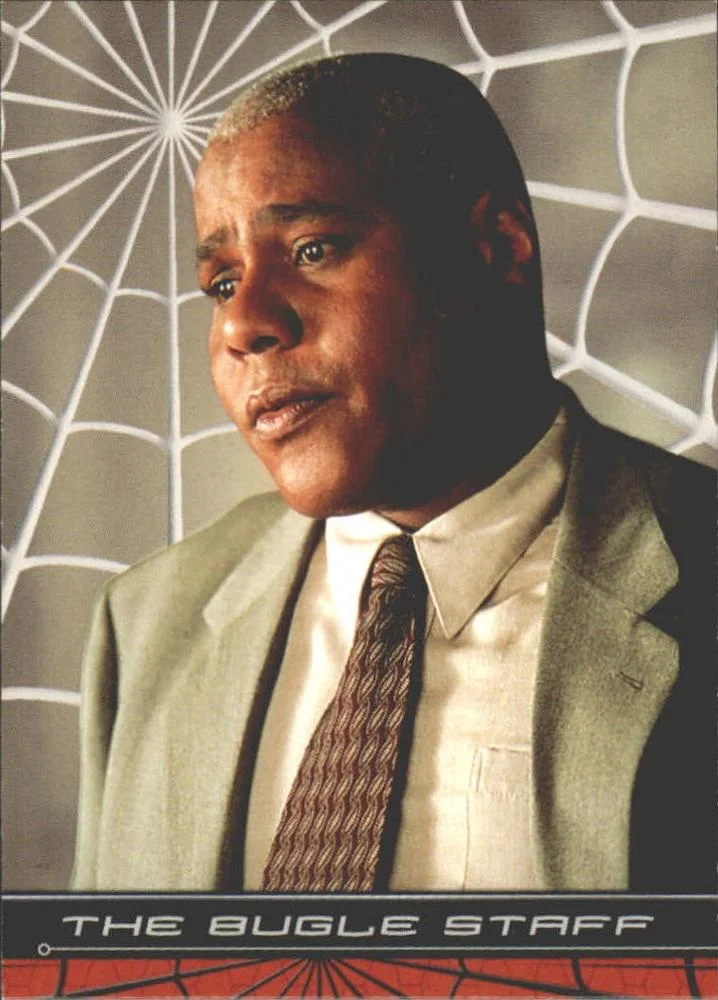 Bill Nunn as Robbie Robertson best rookie card - Spider-Man
