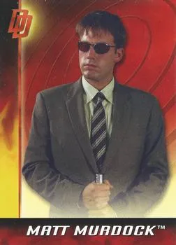 Ben Affleck as Matt Murdock best rookie card - Daredevil