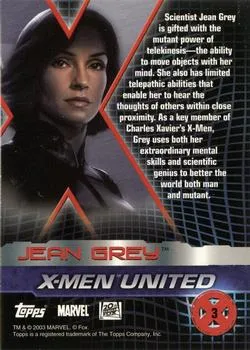 Jean Grey - Famke Janssen - back