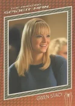 Emma Stone as Gwen Stacy debut card - The Amazing Spider-Man