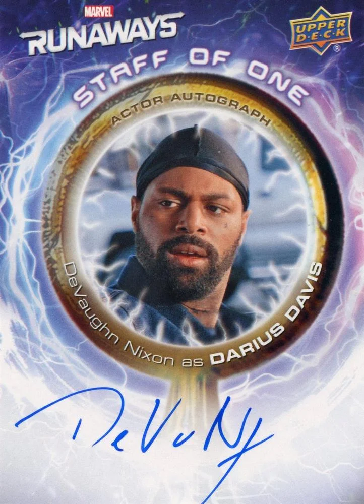 Darius Davis debut card - DeVaughn Nixon - Runaways