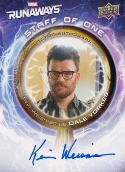 Dale Yorkes debut card - Kevin Weisman - Runaways